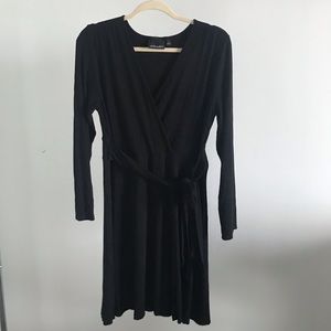 Cynthia Rowley black wrap dress!